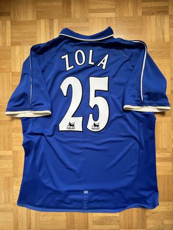 Original Zola Chelsea 2001-2003 Trikot XL