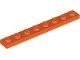 Lego Giocattoli: Lego Reddish Orange Plate 1 x 8 8 Stück – Nuovo (secondo la descrizione) da Weingarten-Kalthäusern venduto da McGmavlo