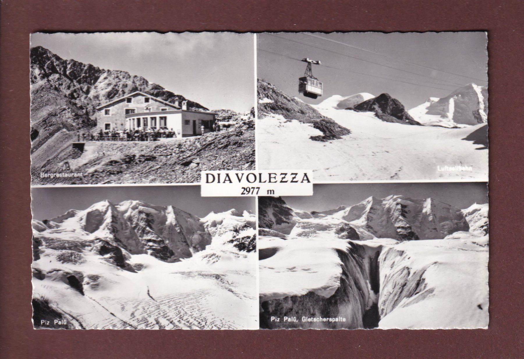 Cartoline postali: DIAVOLEZZA - 4 Bilder - 1962 – Usato da Pully venduto da nicecards