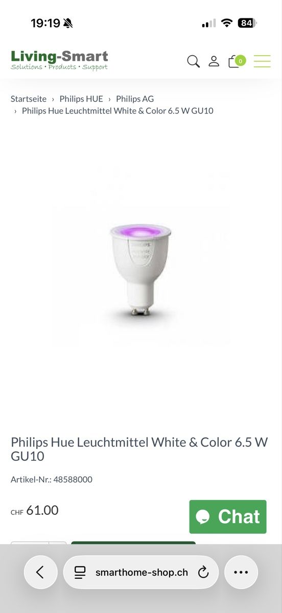 Philips Lampadari & plafoniere: 5x Phillips Hue Birne RGB – Nuovo (secondo la descrizione) da Seon venduto da FWNERO2003 2
