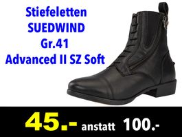 🔴  Stiefeletten SUEDWIND Gr.41 Advanced II SZ Soft /374B