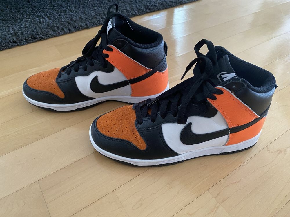 Nike Scarpe da donna: Nike Dunk Damen Sneaker Orange/Schwarz Gr. 39 – Usato da Stansstad venduto da Venus04
