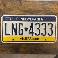 🇺🇸 U.S. Autoschild - Pennsylvania LNG-4333 - ORIGINAL