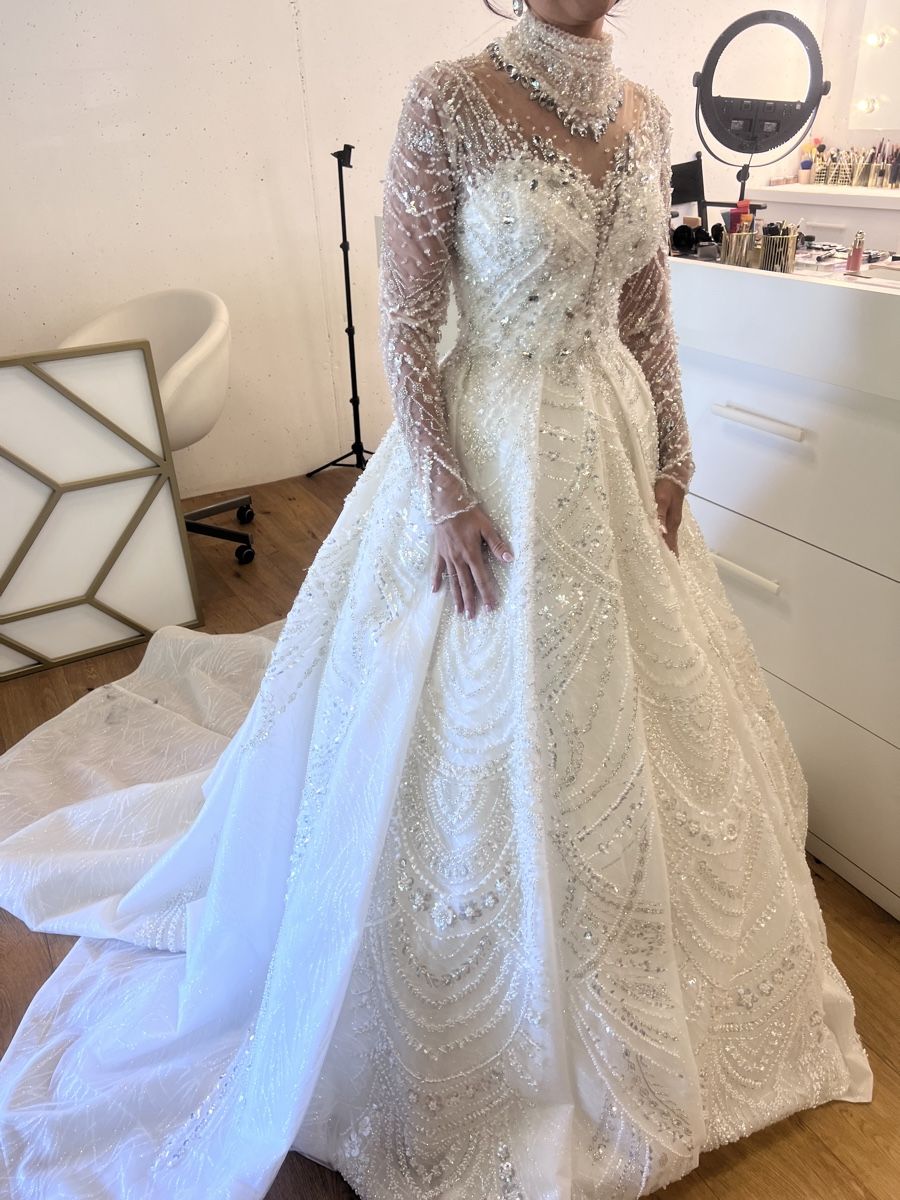 Vestiti: Prinzessinen brautkleid – Usato da Root venduto da Fashionhomeandmore 5