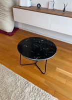 Schicker runder Couchtisch mit Marmor-Optik, Top Zustand!