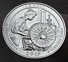AMERIKA QUARTER DOLLAR 2019 S