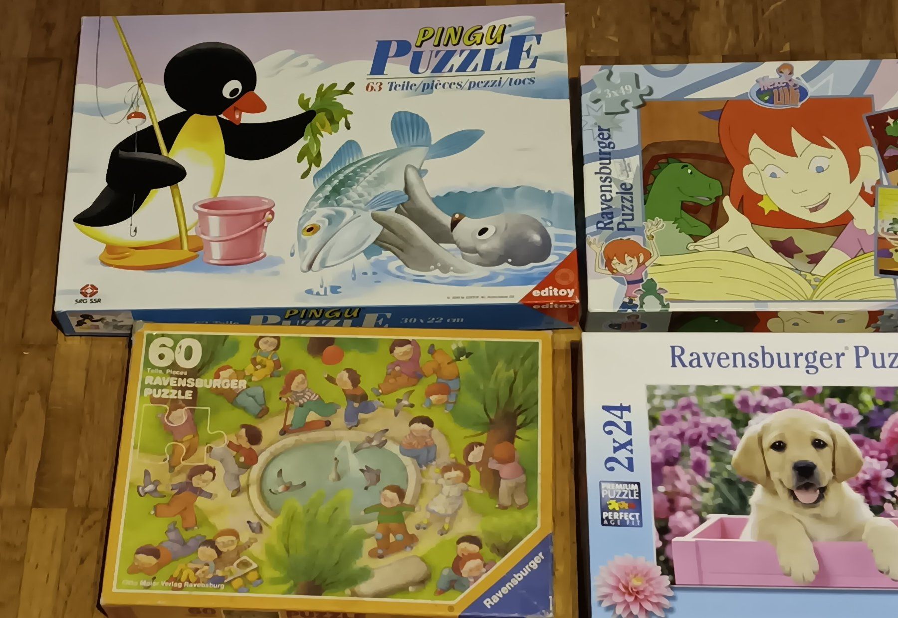Ravensburger Puzzles: Lot Puzzles, 13 Einzelpuzzle von 0 - 99 Teile – Gebraucht aus Dietikon von Rabia 2