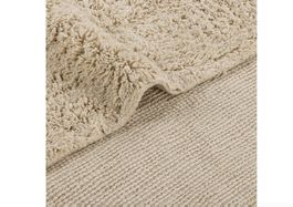 Teppich Avenagh, weicher Hochflor. Geflochtener Fransenabsch