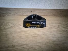Cendrier Morand Frères La Tour-de-Trême noir vintage