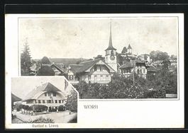 Worb, Gasthof zum Löwen, Teilansicht au