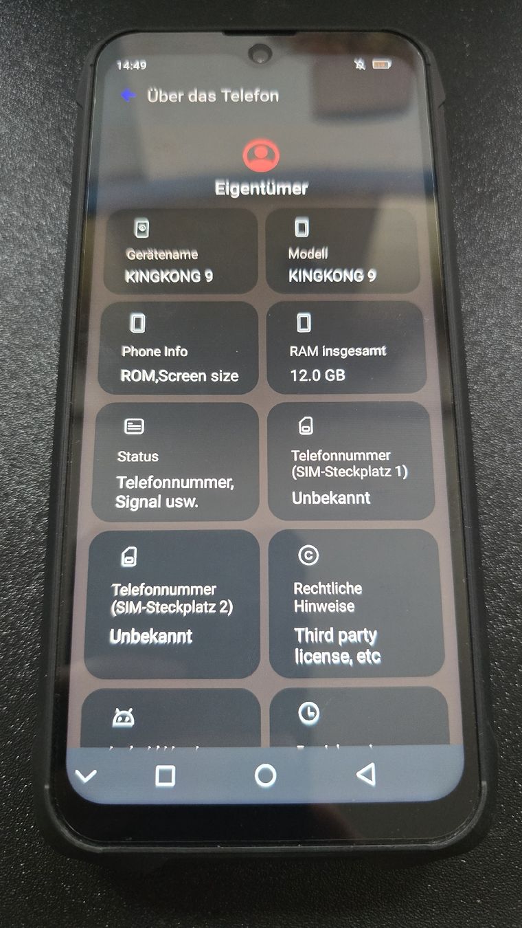 Handys / Smartphones: Cubot King Kong 9 – Neu (gemäss Beschreibung) aus Volketswil von SapereAude 3