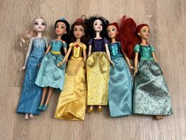 Disney Prinzessinnen Puppen Set 6 Stück