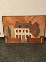 Holzbild "Villa Daheim"