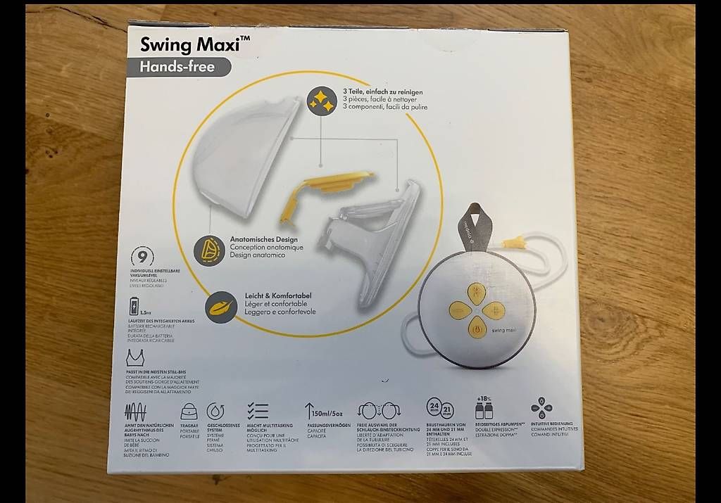 Accessori per l’allattamento: Medela Swing Maxi Milchpumpe – Usato da Zürich venduto da aliciasp 1