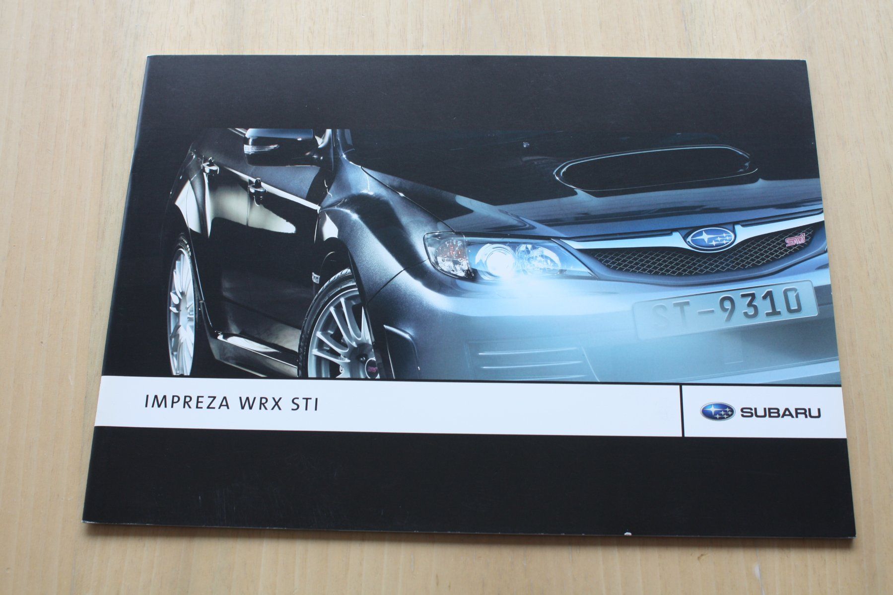 Subaru Documenti: Subaru Impreza WRX STI Prospekt – Usato da Wikon venduto da erwin400