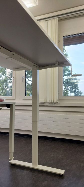 Scrivanie: Büro-, PC-, Schreibtisch 160x80 cm, weiss, ab 1 Franken! – Usato da Obbürgen venduto da twint99 5