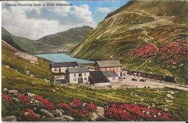 Karte Oberalp-Passhöhe (Hotel Oberalpsee 1928