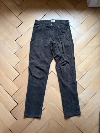 WRANGLER - Cordhose dunkelbraun W32 L34
