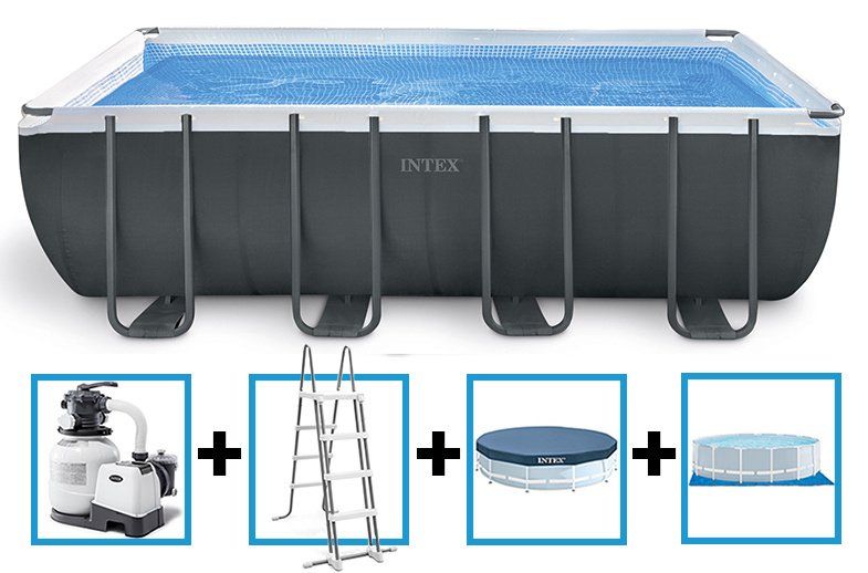 Intex Schwimmbad: INTEX 549x274x132mit Sandfilter & Salzwassergenerator 2023! – Neu und originalverpackt aus Wynau von Intexpool24 3