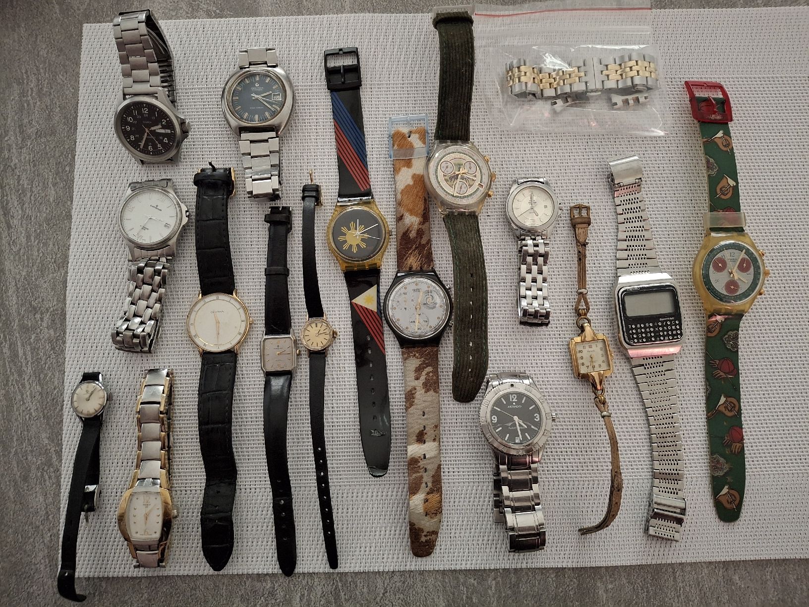 Montres: Uhrenlot 16,Stk  Ab,1.- Chf. – Défectueux à Reiden par Flomy-72