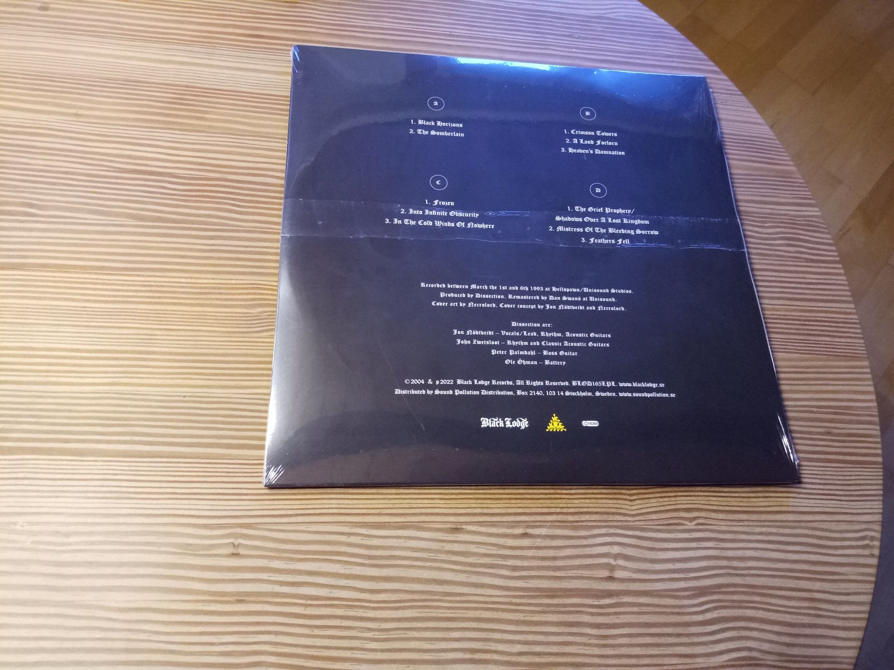 Dischi in vinile: Dissection-The Somberlain 2 x 12'' Silver Vinyl LP Pop-Up – Nuovo e nell'imballaggio originale da Brienz BE venduto da INTERNALFIRE 1