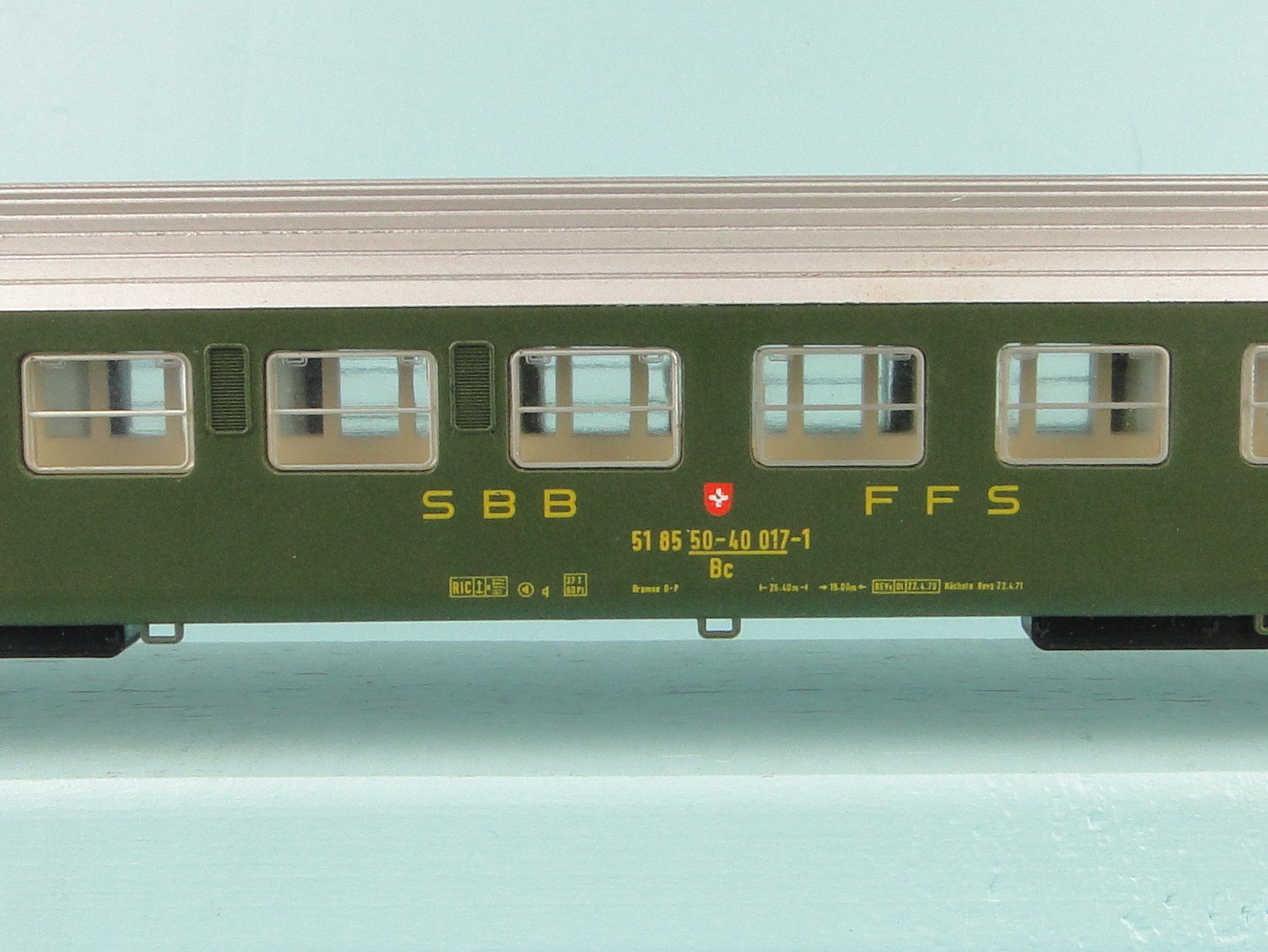 Liliput Modellini di ferrovie: Liliput SBB RIC 2 Kl. – Usato da Bülach venduto da cann11 1
