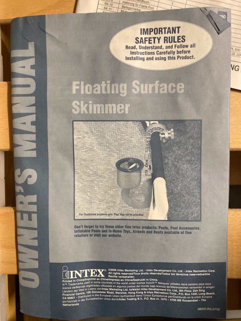 Intex Piscine: Intex Oberflächenreiniger NEU – Nuovo (secondo la descrizione) da Erlenbach im Simmental! venduto da Simmentaler-Perlen 4