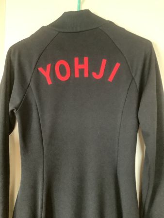 Y-3 Yohji Yamamoto long hoodie (runway)