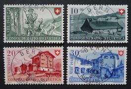 PP 1948, Serie B38-B41, Ersttag Vollstempel deutsch