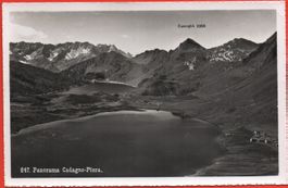 Panorama CADAGNO-PIORA - Stempel Capanna Cadagno