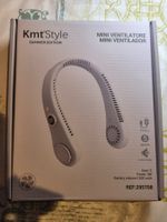 KmtStyle Nackenventilator, Weiß, 5 Geschwindigkeiten, Neu