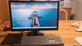 HP Mini PC Set mit Drucker