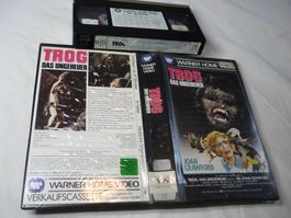 VHS Rarität - Trog das ungeheuer  - Erstausgabe 80er
