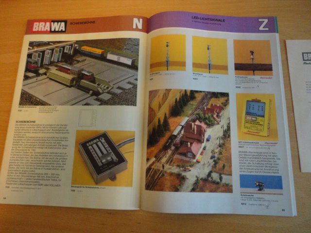 Brawa Modellini di ferrovie: Brawa Katalog 1985 neuwertig – Usato da Wittenwil venduto da trixmartin 8