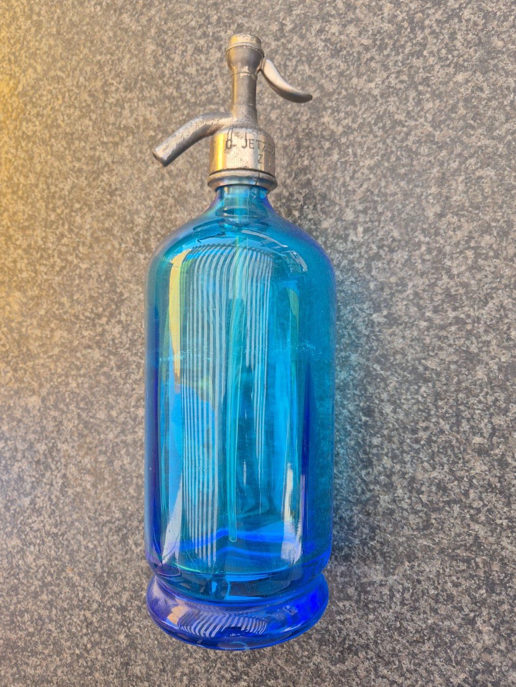 Flaschen: Syphon alte Glasflasche Jetzer-Schweizer Zug gem. Bilder – Gebraucht aus Oberuzwil von ceeg7