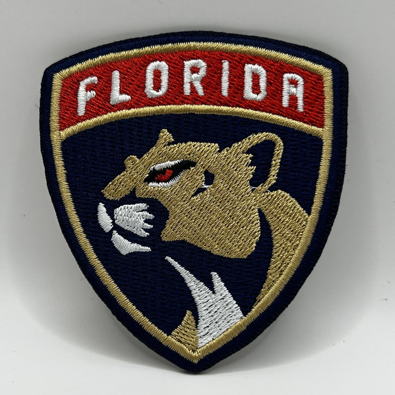 NHL Toppe: Florida Panthers Aufnäher Bade Patch NHL Eishockey Panther – Nuovo e nell'imballaggio originale da Dättlikon venduto da easythings 2