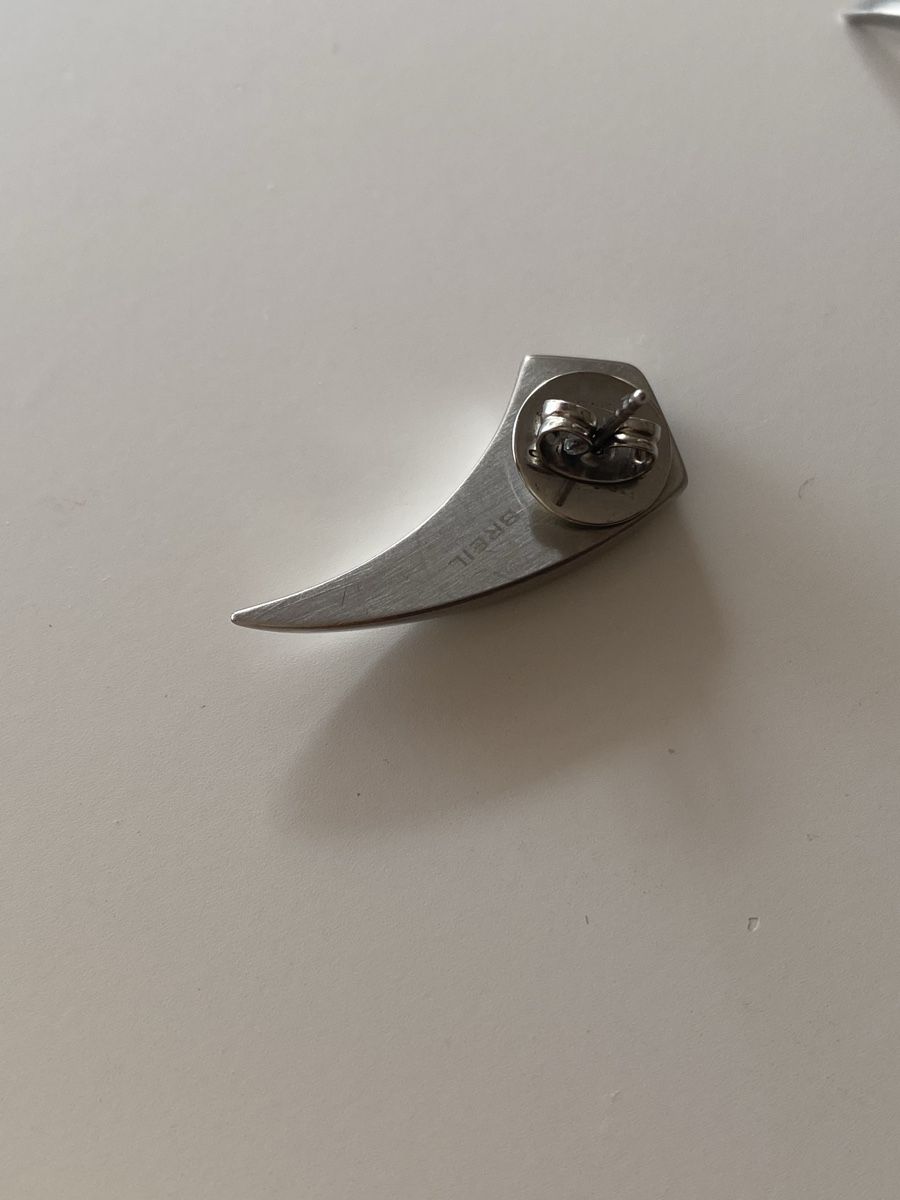 Breil Orecchini pendenti & Orecchini a lobo: BREIL Silberne Ohrringe aus Edelstahl – Usato da Givisiez venduto da dor_xb9k 2