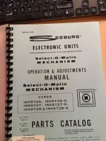Seeburg Select-O-Matic Manual  inkl. Parts Catalog