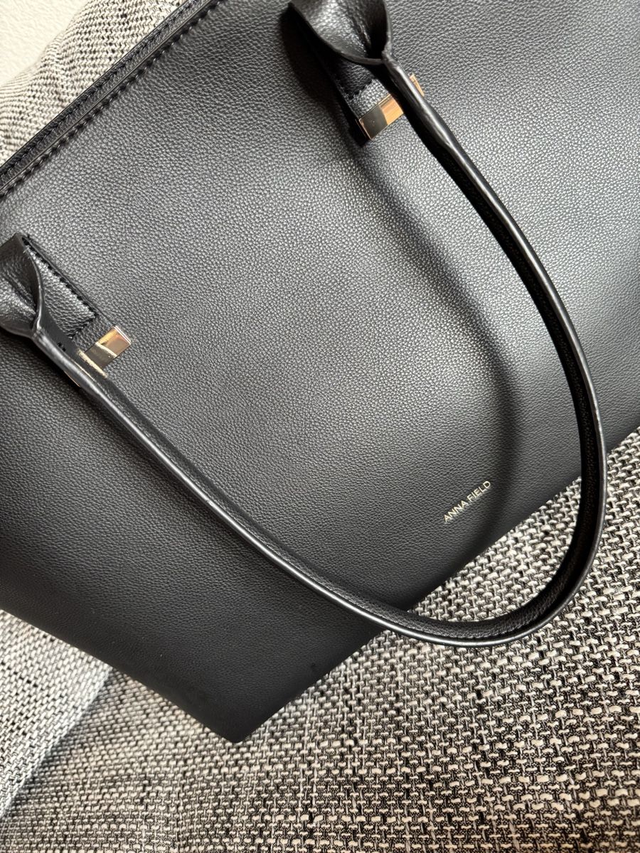 Anna Field Taschen für Damen: Anna Field Handtasche schwarz mit Notebook-Fach – Gebraucht aus Gommiswald von Aloha.Spirit 3