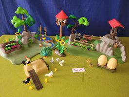 Playmobil Burg,Kloster,Bauernhof,Garten M10