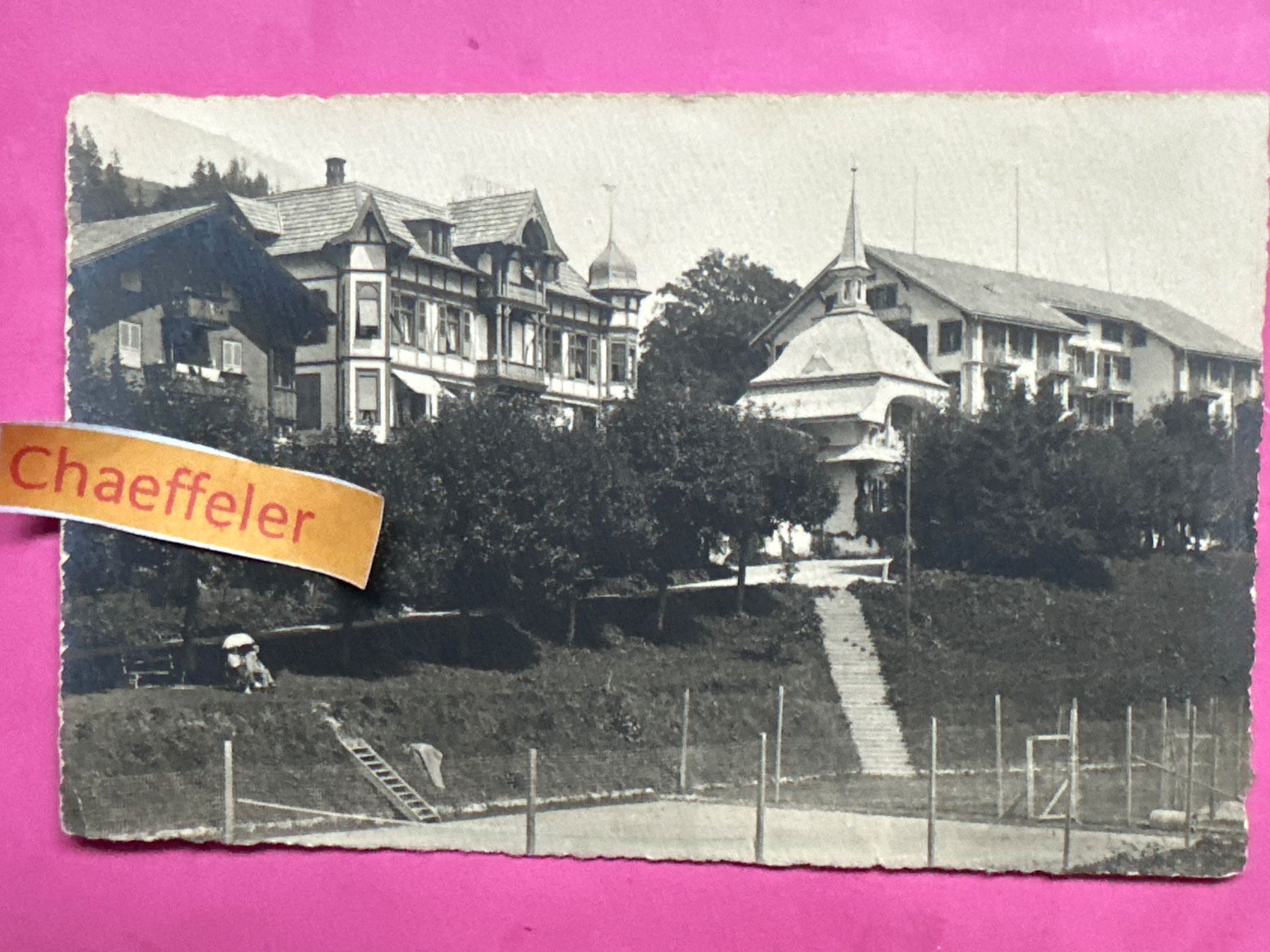 Cartoline postali: Adelboden, Hotel Kurhaus – Usato da Zürich venduto da Chaeffeler