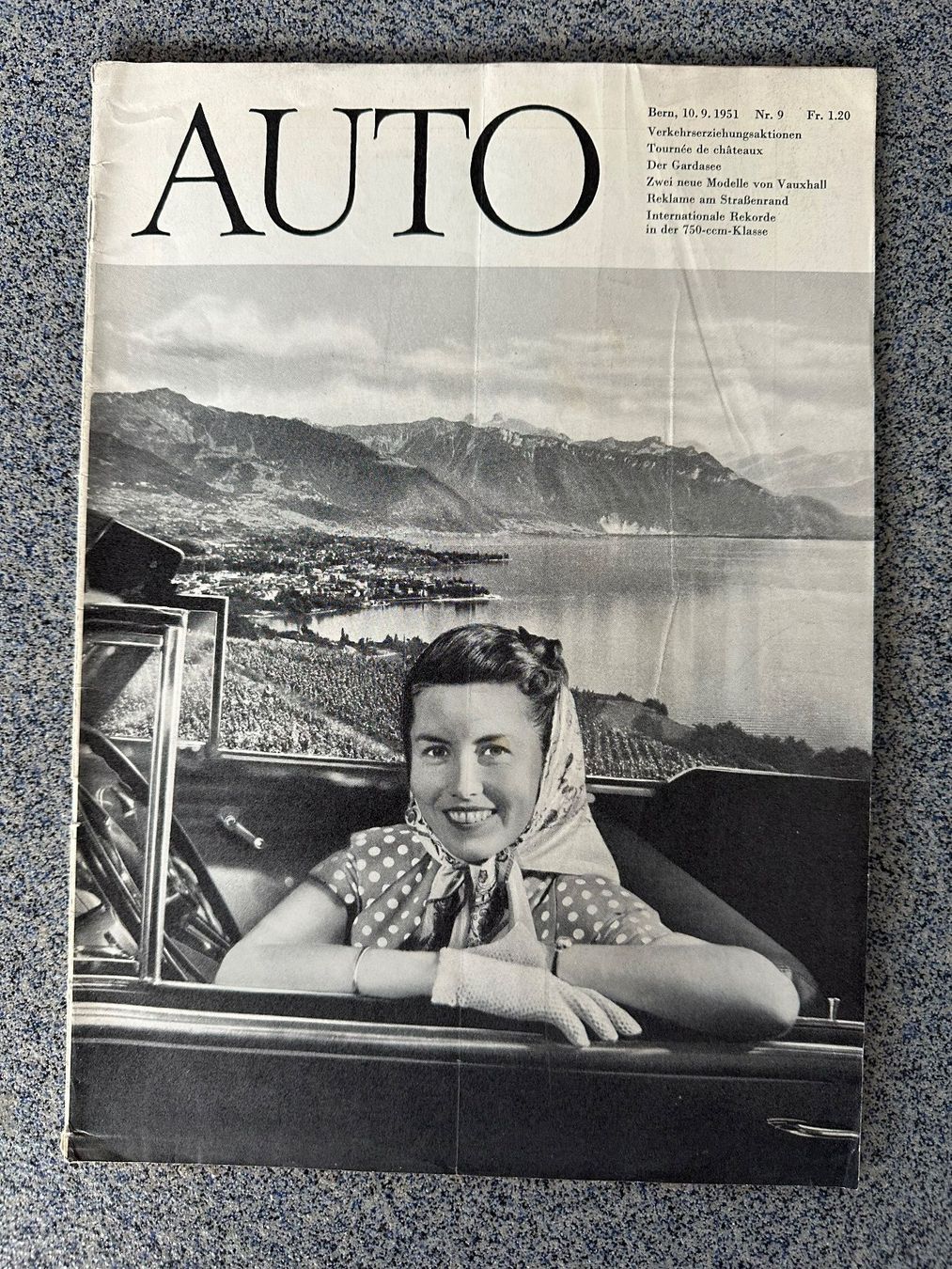 Riviste & Magazine: Zeitschrift  " AUTO " ACS 1951 – Usato da Boswil venduto da pavo1