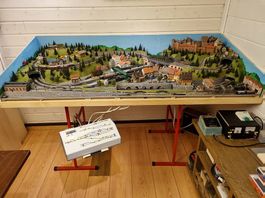 Schöne Modellbahnanlage Spur N