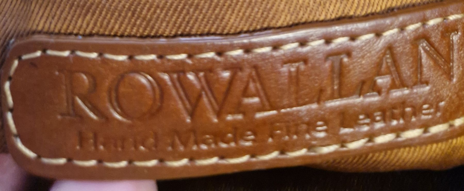 Zaini: Echt Leder Rucksack von ROWALLAN – Nuovo e nell'imballaggio originale da Horn venduto da Minerva67 4