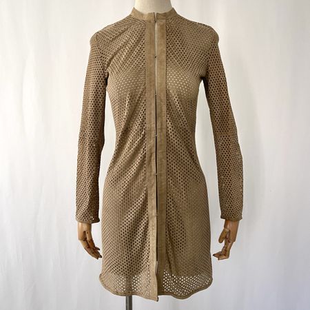 HEMISPHERE Leather Dress