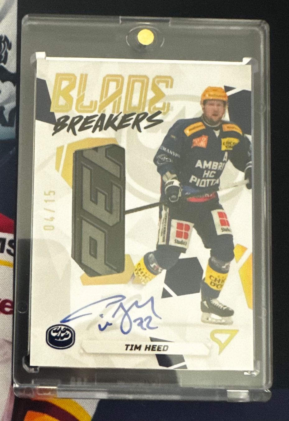 Sportzoo Carte collezionabili: Blade Breakers - Heed 04/15 - Serie 2 - 2025/2026 – Usato da Estavayer-le-Lac venduto da fav_7cfn