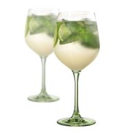 2 Stk. EISCH Hugo Glas Secco Flavoured grün