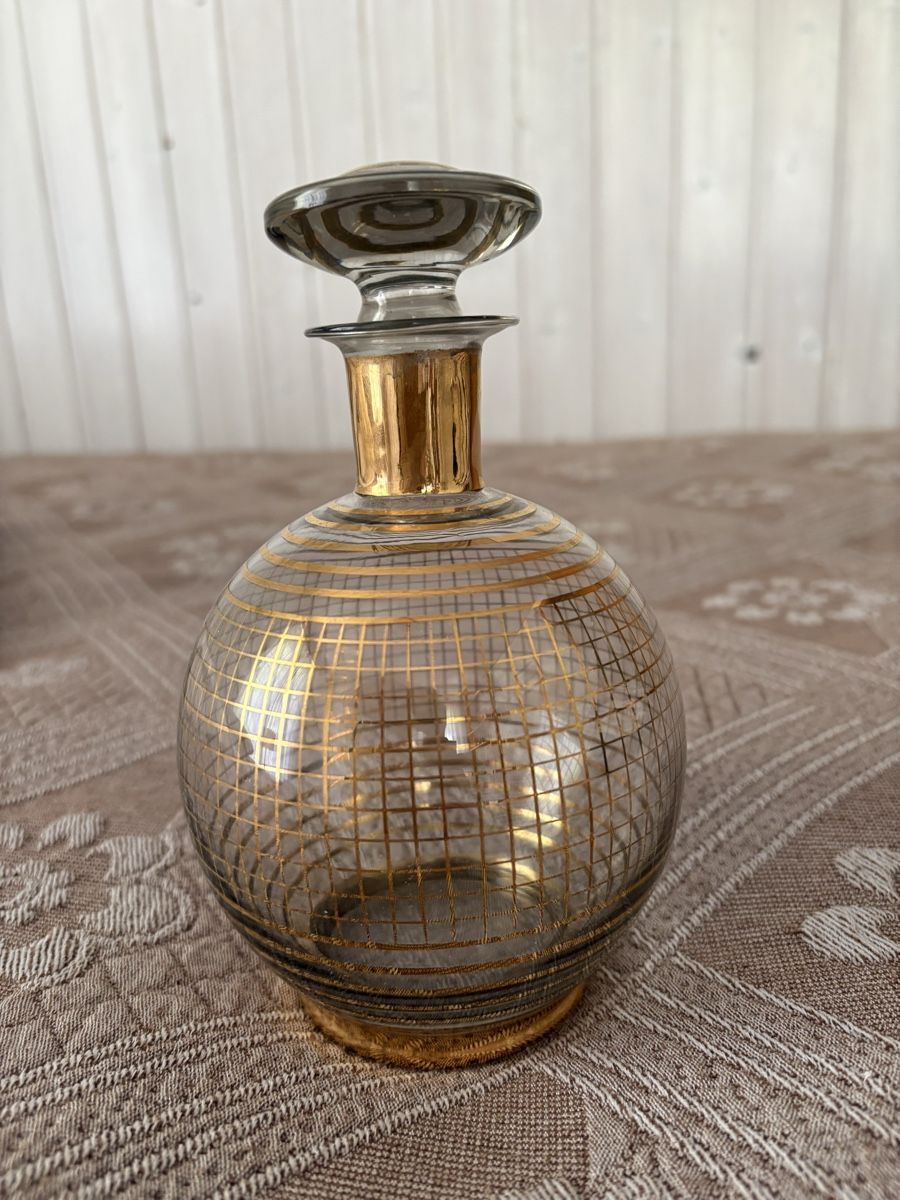 Caraffe: Carafe ancienne style art déco- Karaffe Mid Centuary – Usato da Zweisimmen venduto da Domii 1