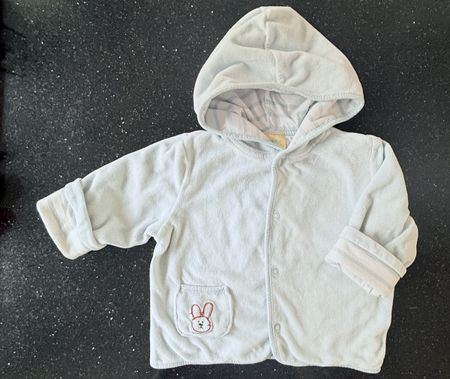 Nicki Plüsch Baby Jäckli Gr. 86/92 - Top Zustand!