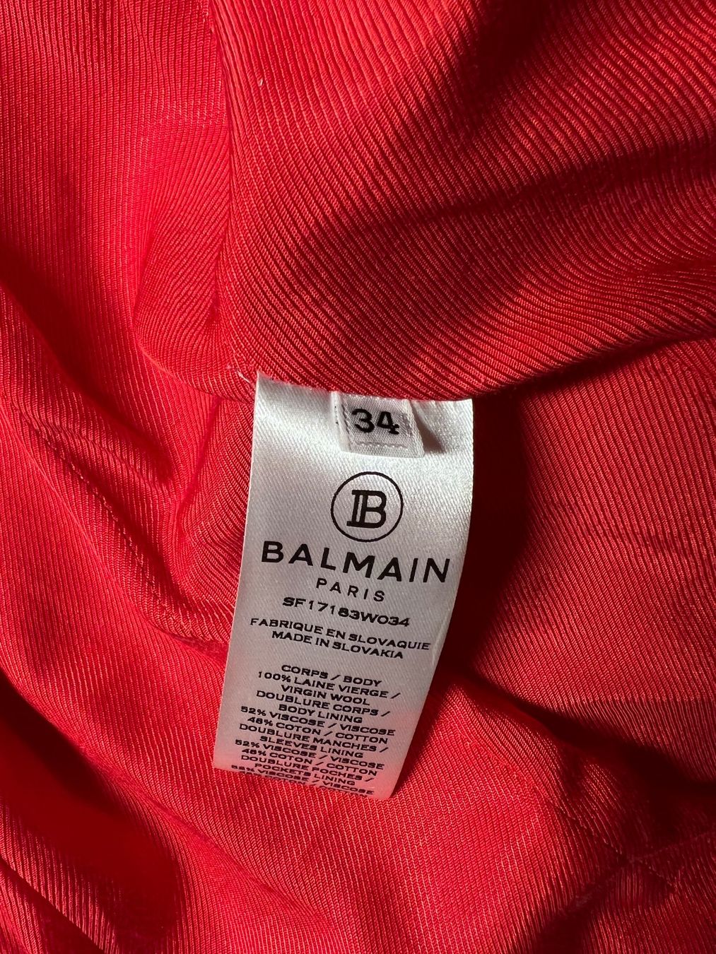 Balmain Jacken: Balmain  blazer XS/34 – Gebraucht aus geneve von gro_7mmx 4